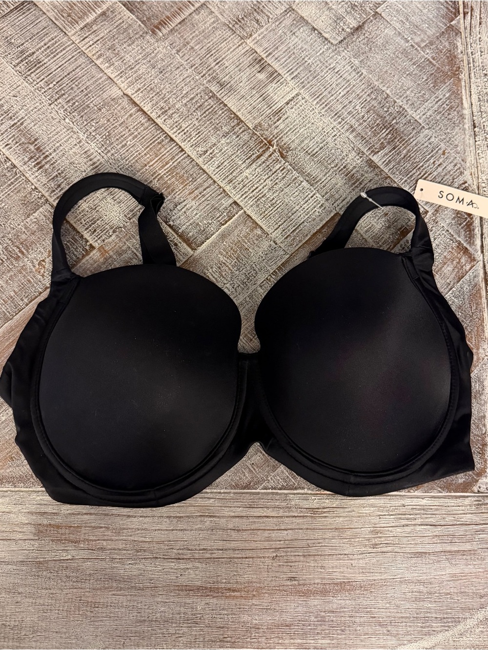 Soma Black Stunning Support Bra